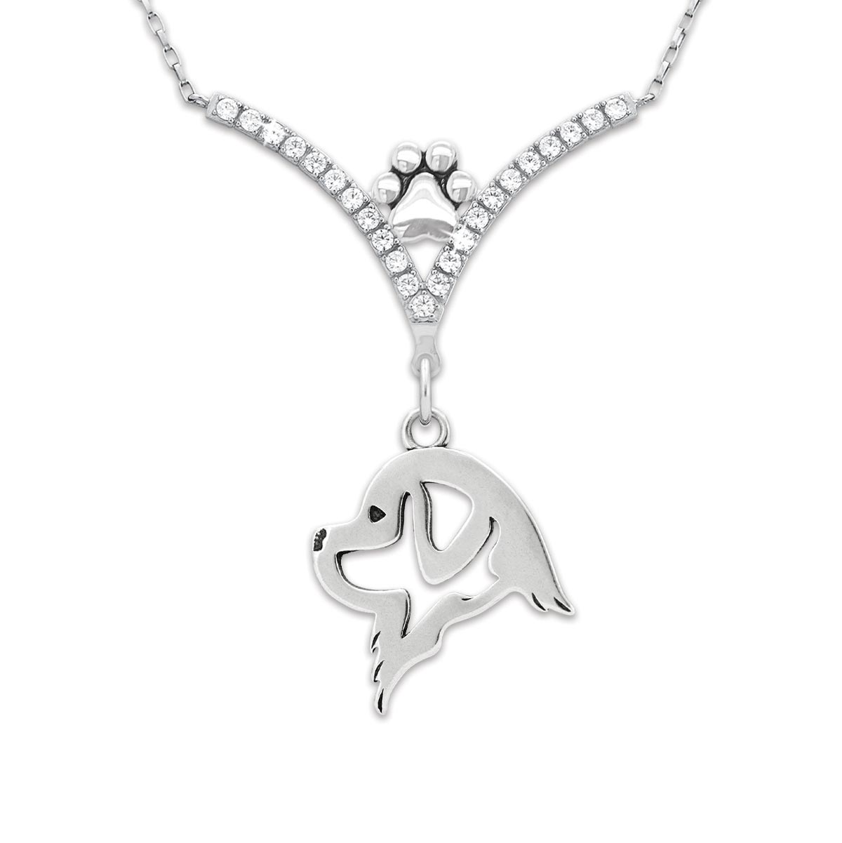CZ Newfoundland Necklace