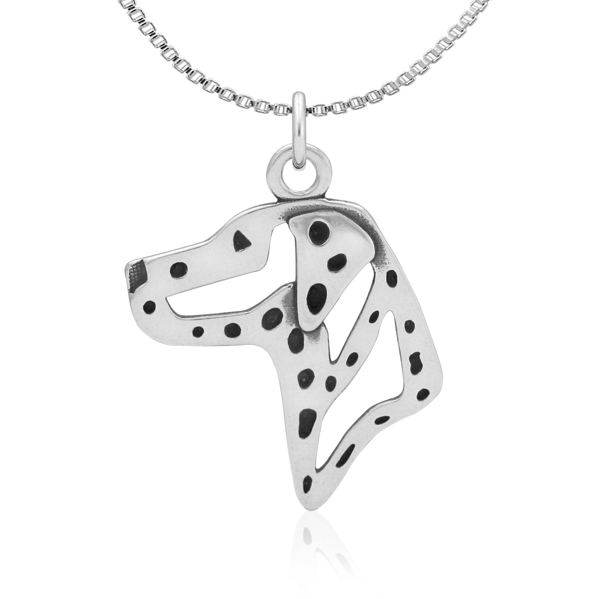 Dalmatian Necklace in Sterling Silver