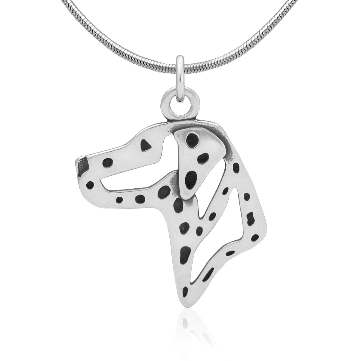 Dalmatian Necklace in Sterling Silver