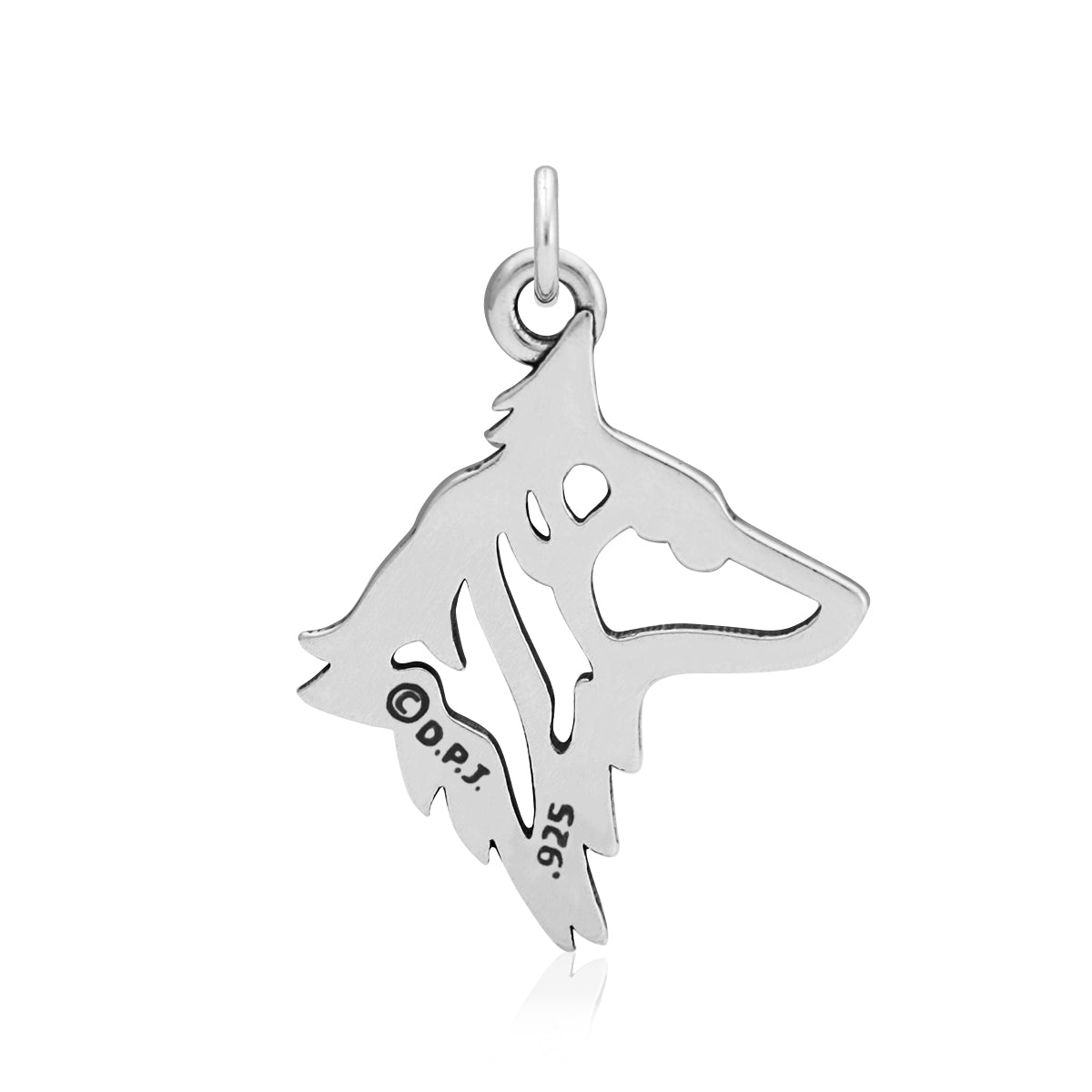 Dutch Shepherd Necklace in Sterling Silver