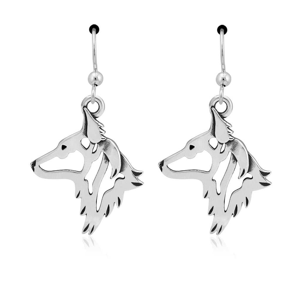 Dutch Shepherd Earrings in Sterling Silver