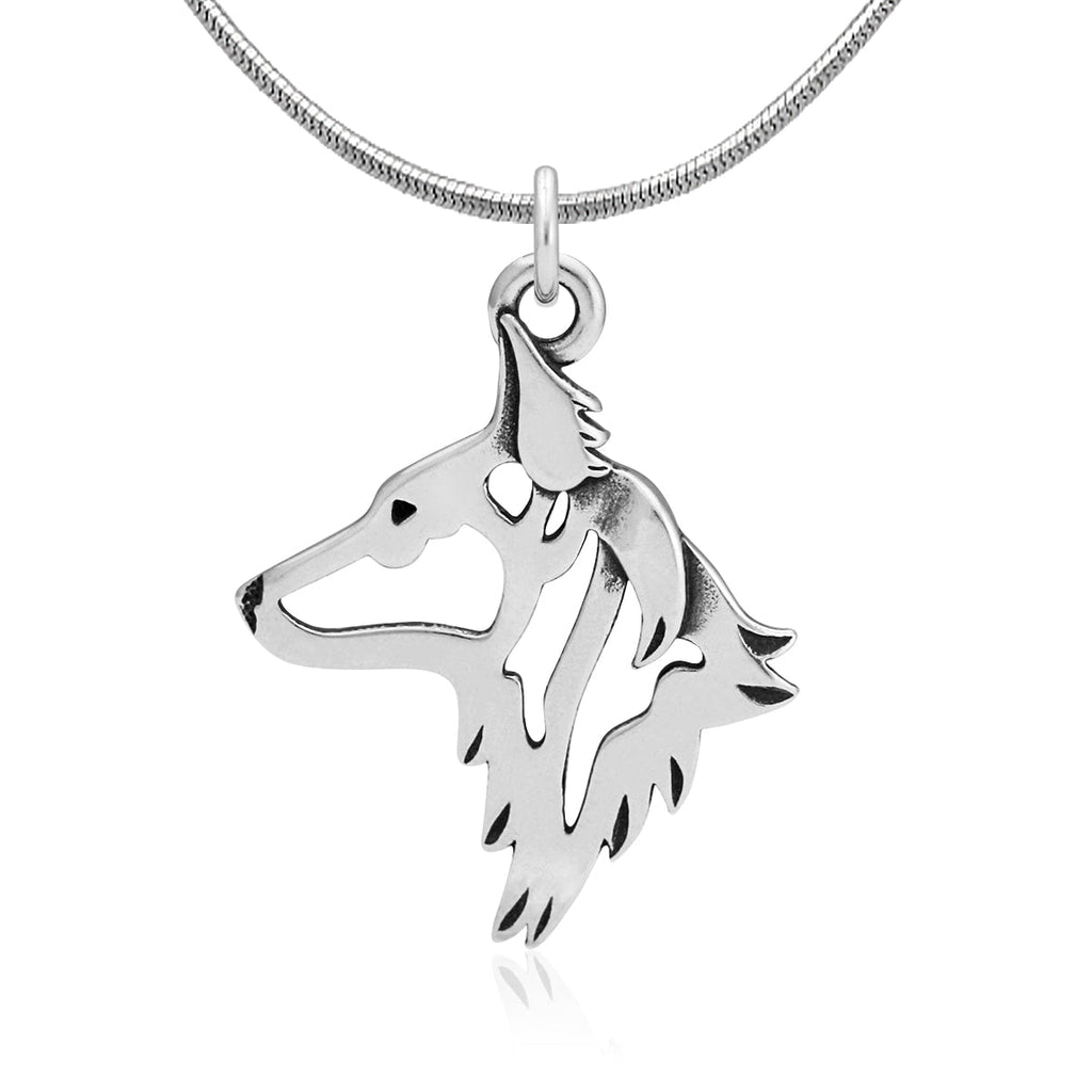 Dutch Shepherd Necklace in Sterling Silver