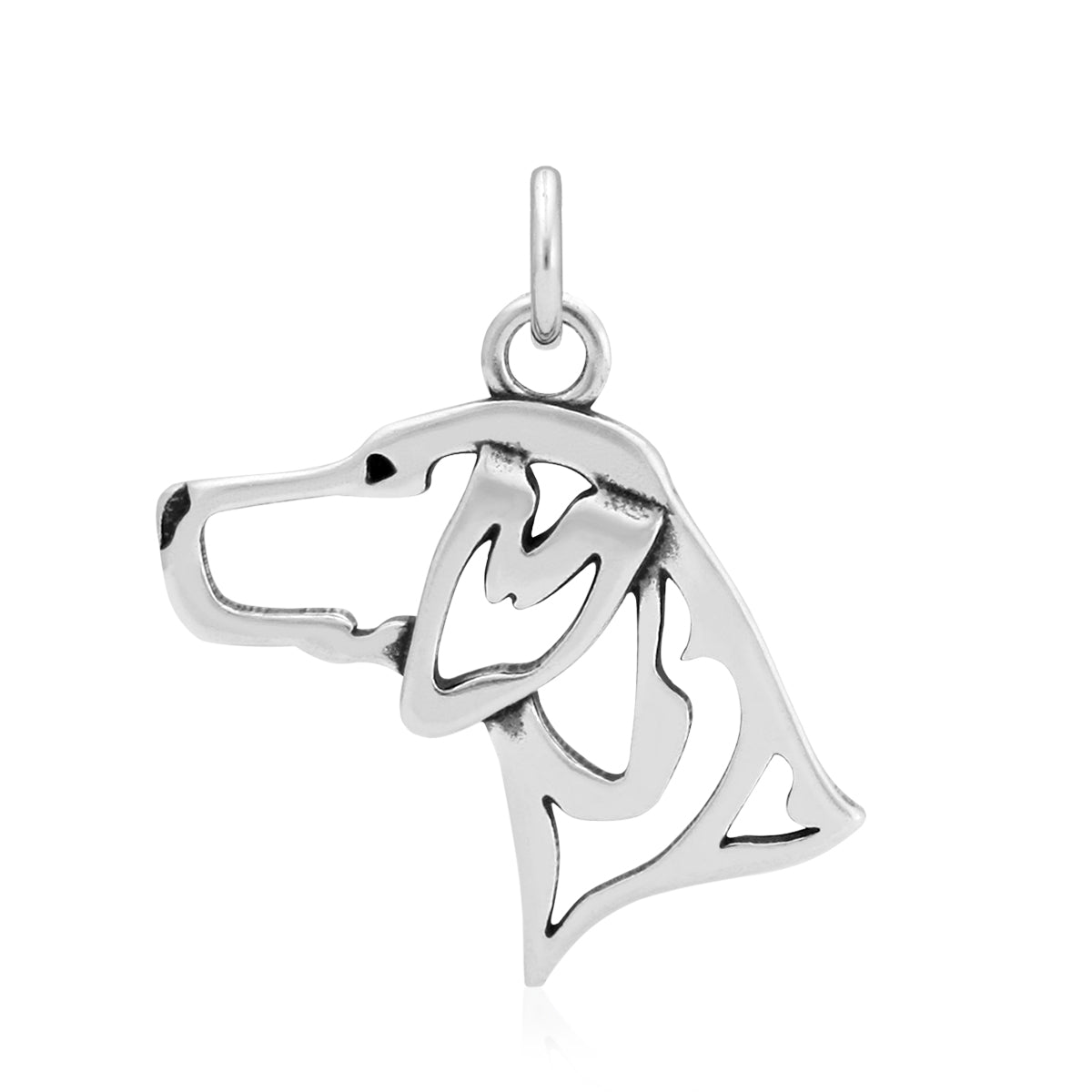 German Shorthaired Pointer Necklace in Sterling Silver