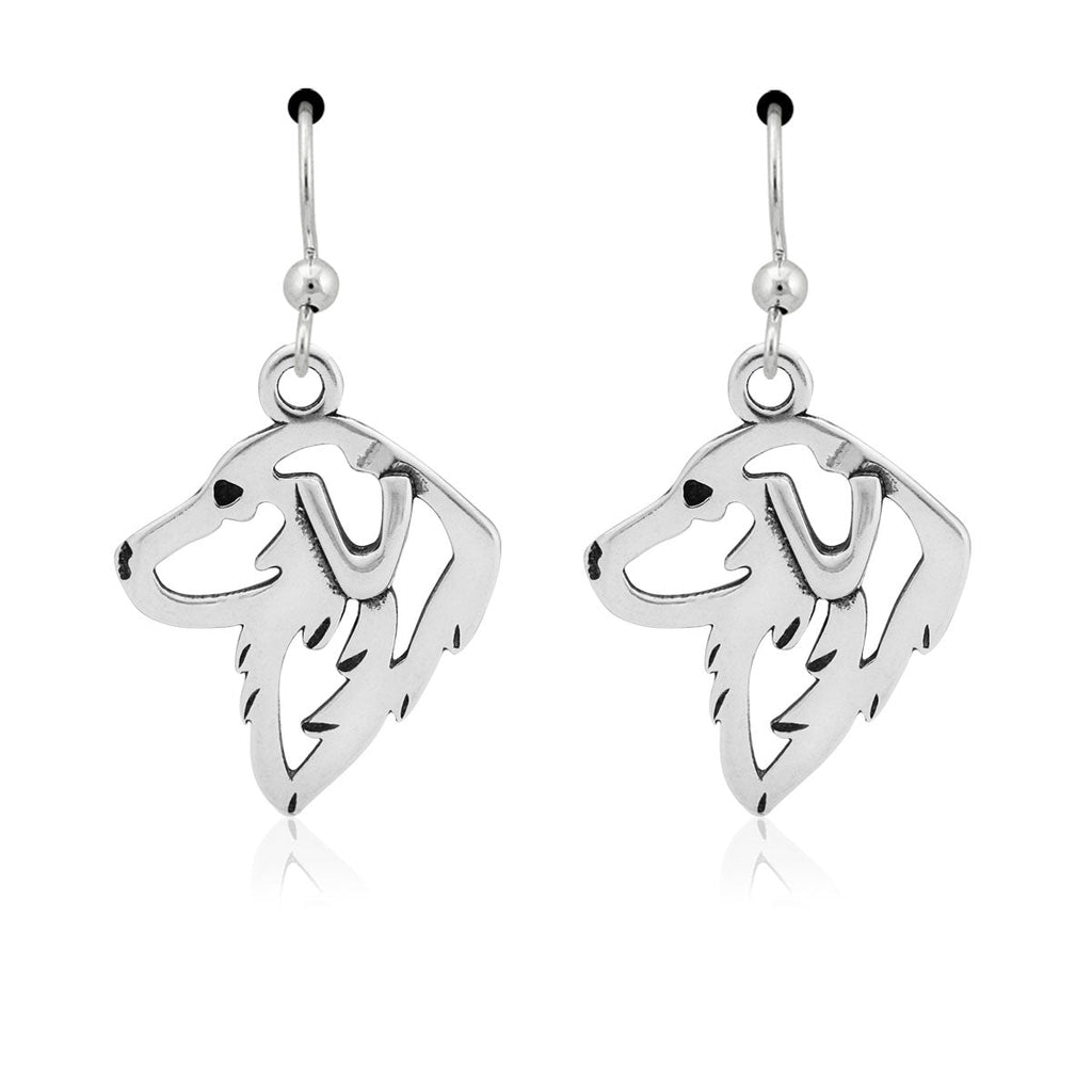 Great Pyrenees Earrings in Sterling Silver