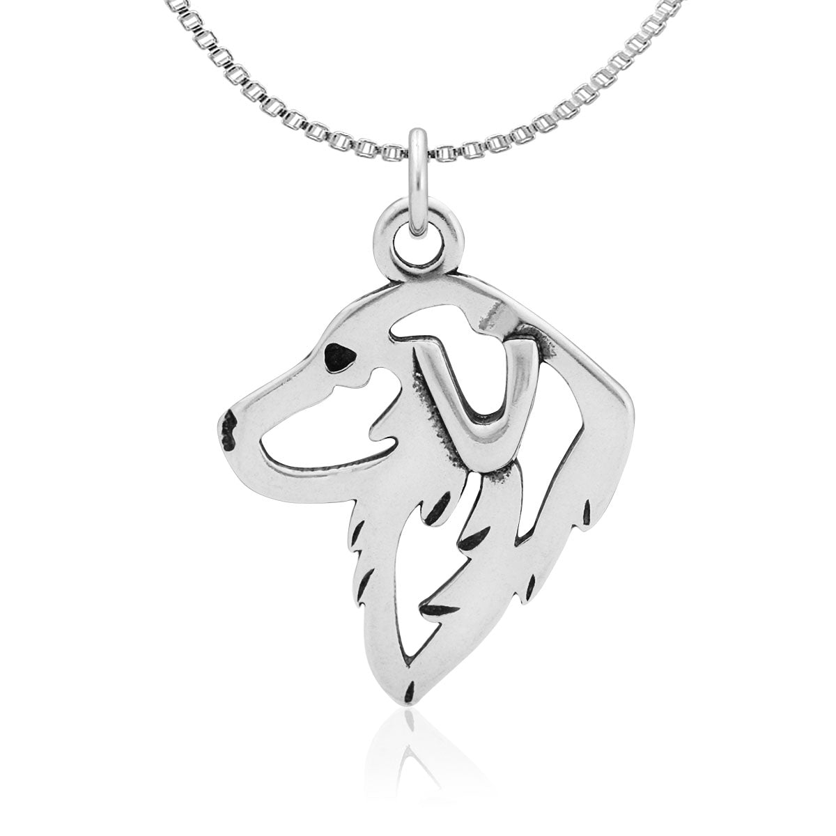 Great Pyrenees Necklace in Sterling Silver