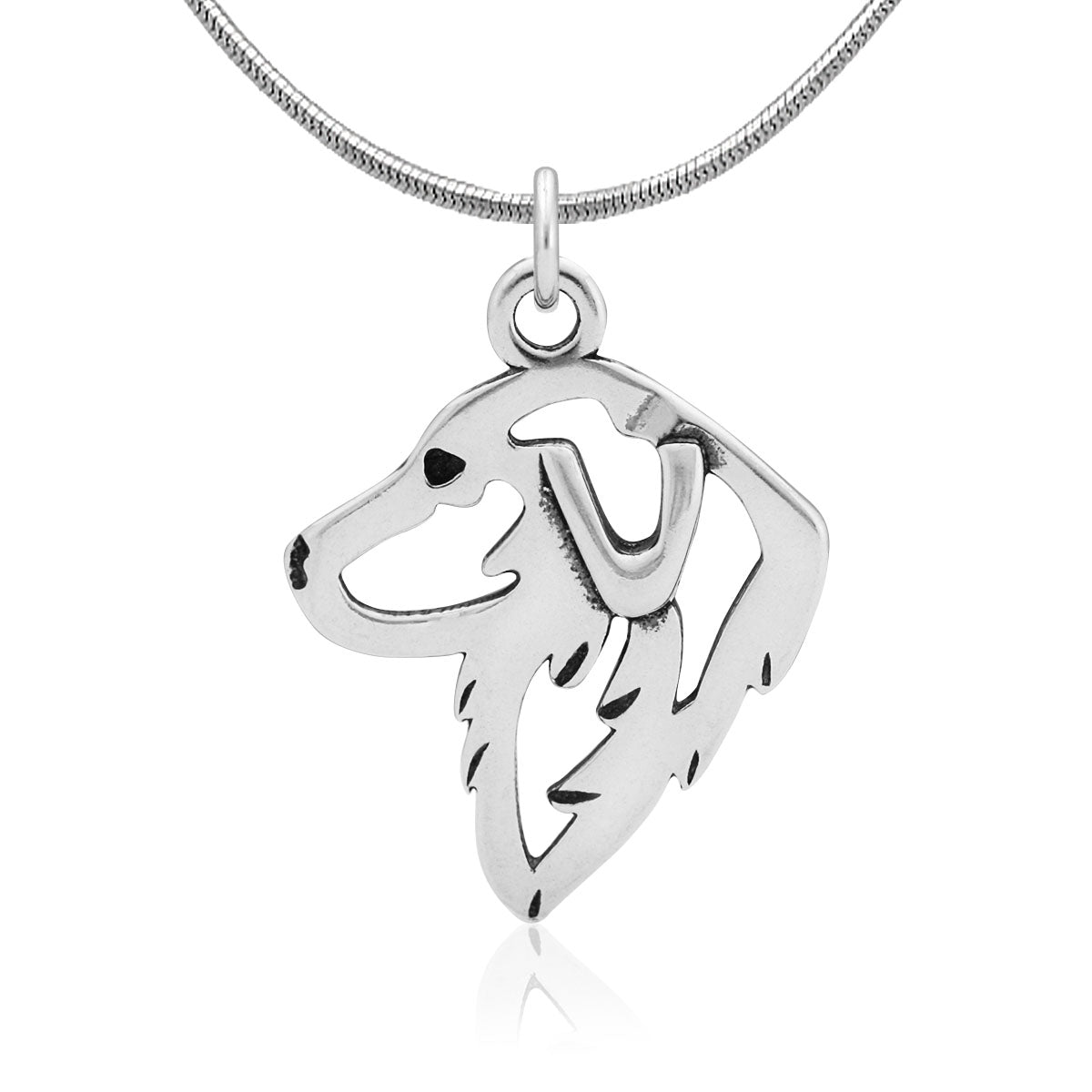 Great Pyrenees Necklace in Sterling Silver