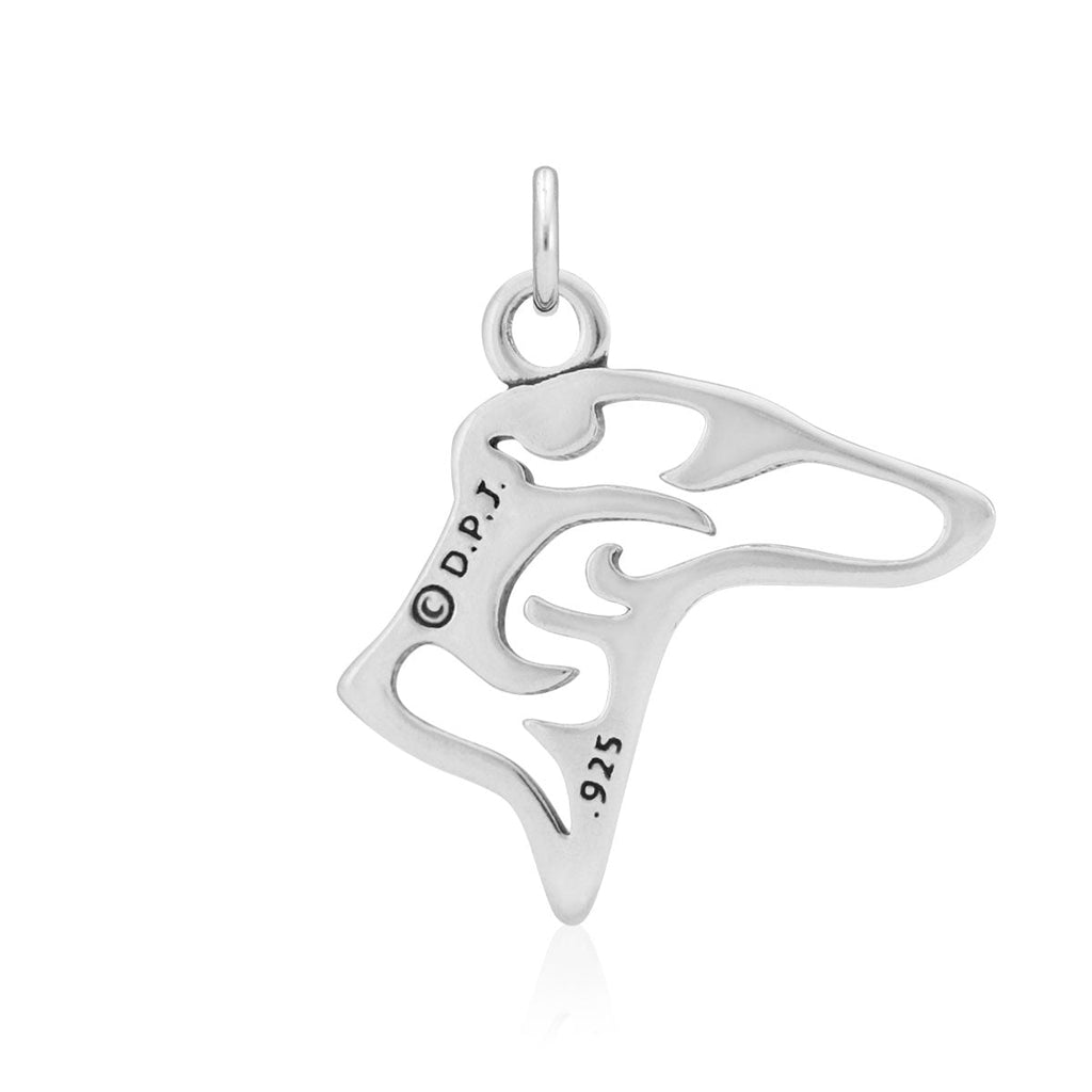 Greyhound Necklace in Sterling Silver