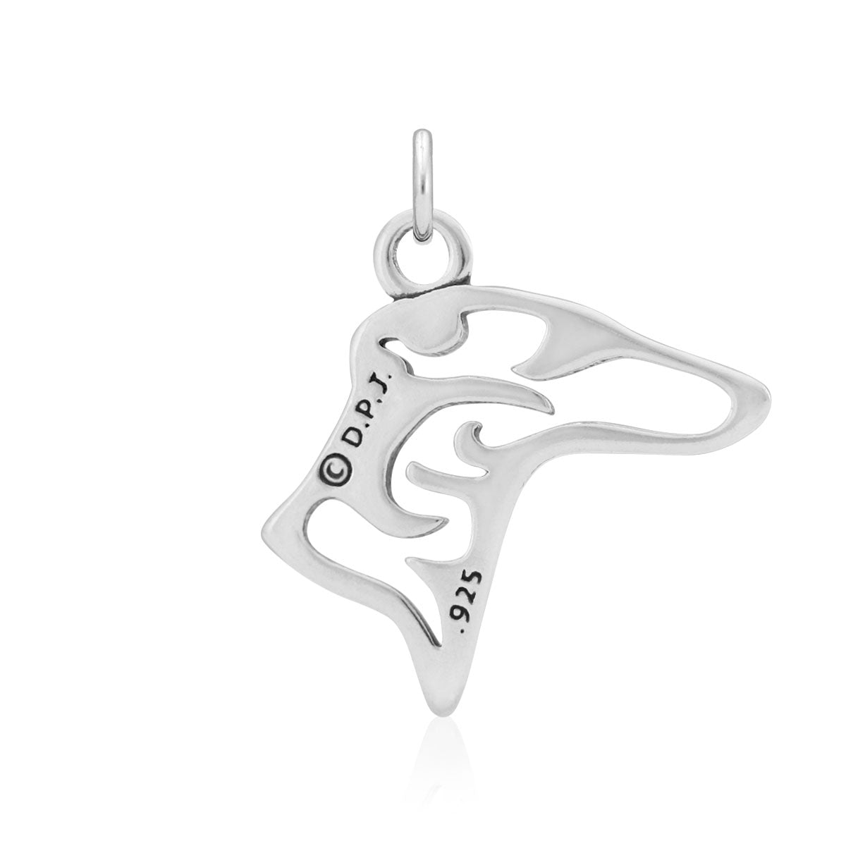 Greyhound Necklace in Sterling Silver