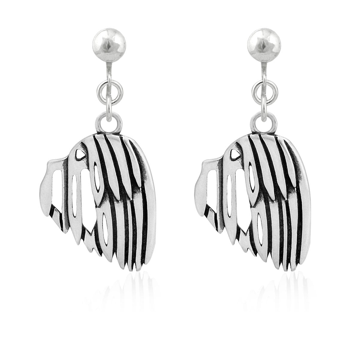 Havanese Earrings in Sterling Silver