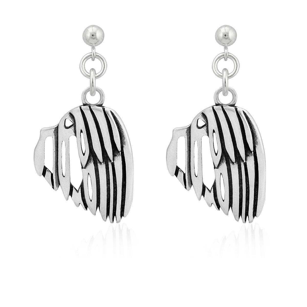 Havanese Earrings in Sterling Silver