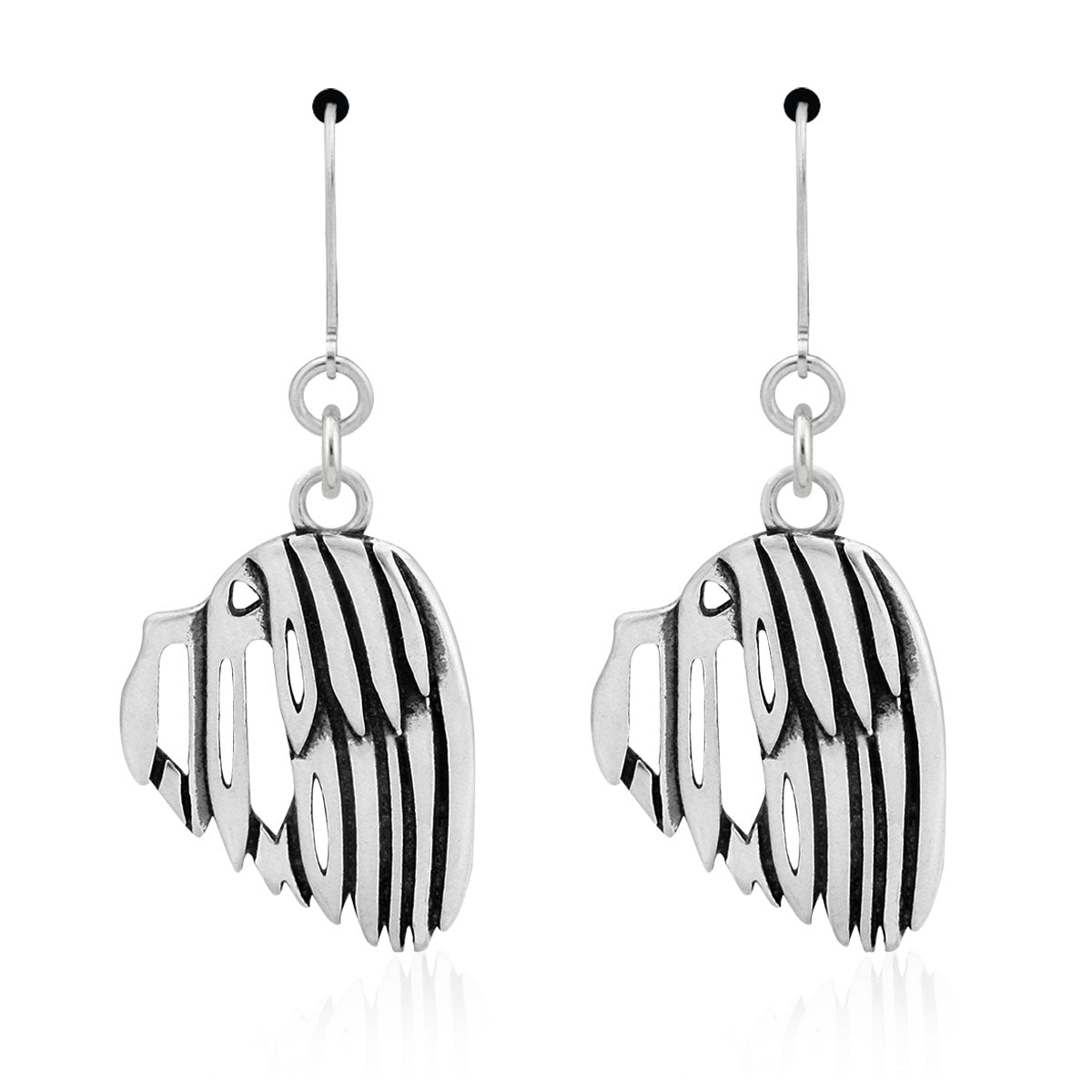 Havanese Earrings in Sterling Silver