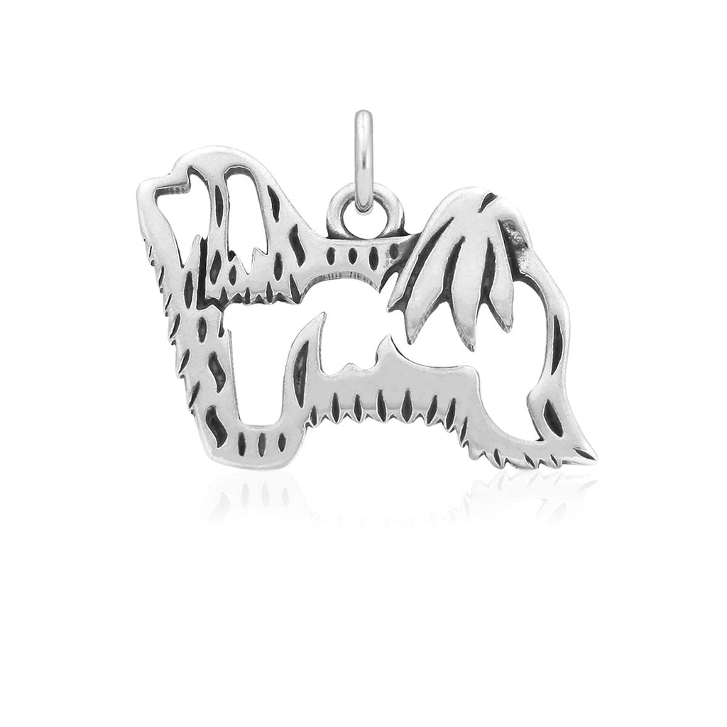 Sterling Silver Havanese Necklace Jewelry