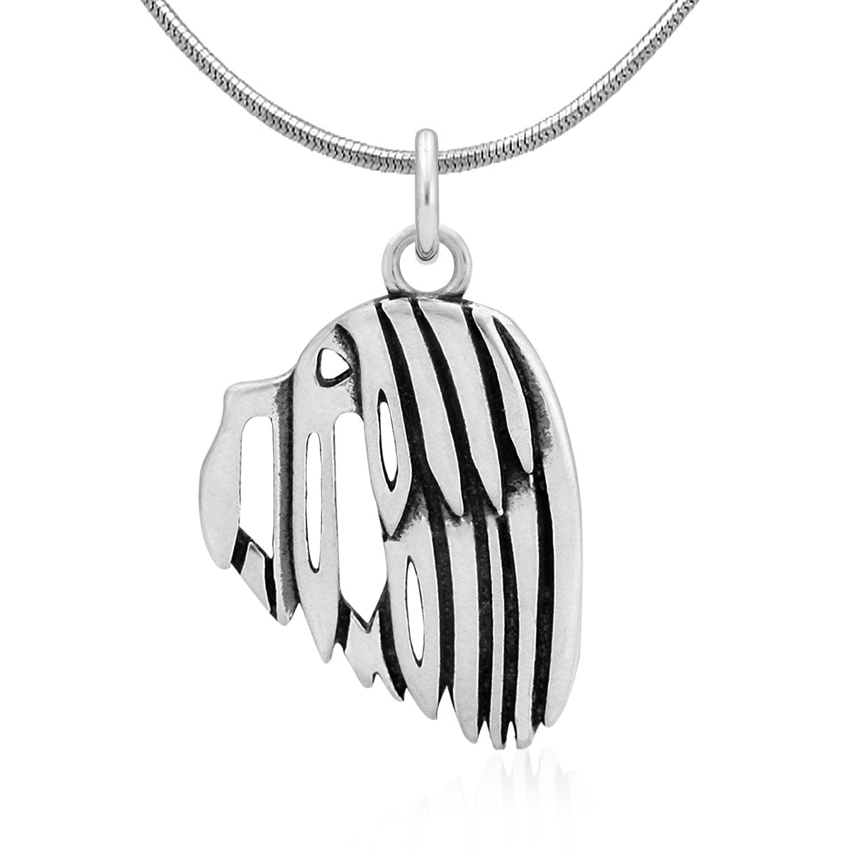 Havanese Necklace in Sterling Silver