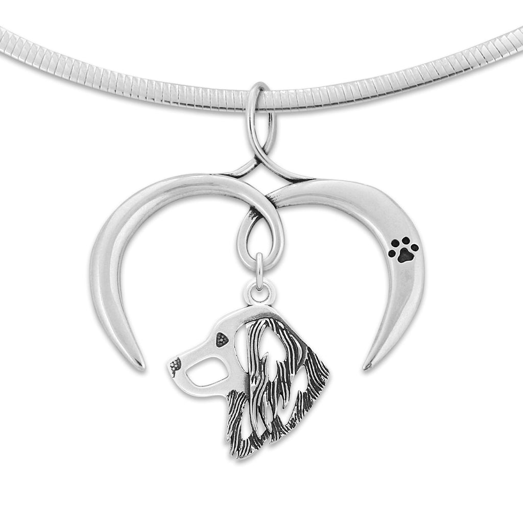 I Love My Nederlandse Kooikerhondje Necklace