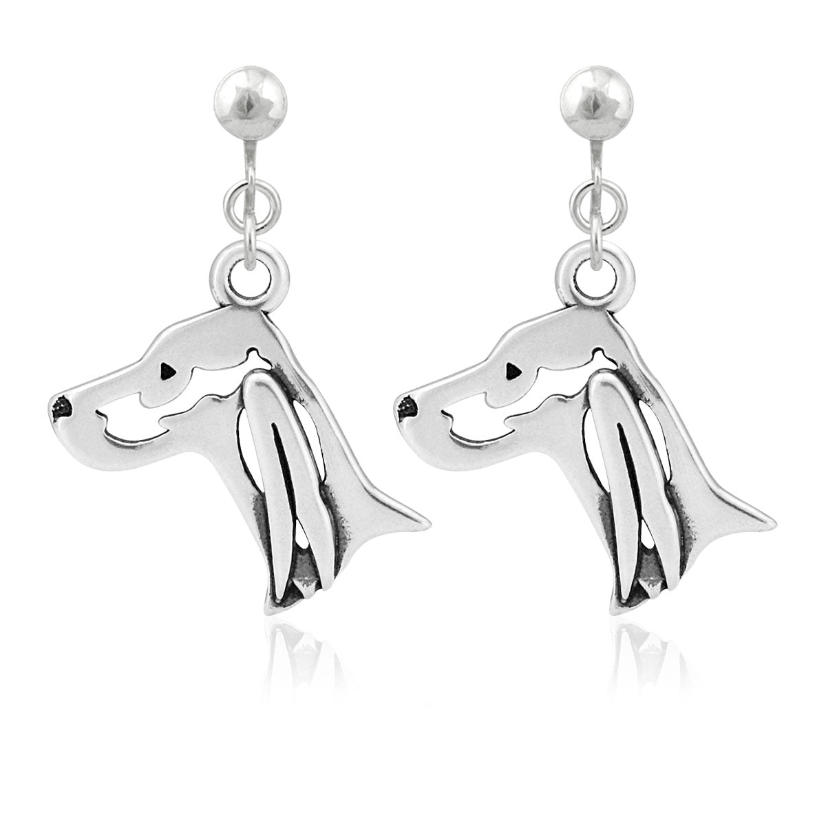 Irish Setter Earrings in Sterling Silver