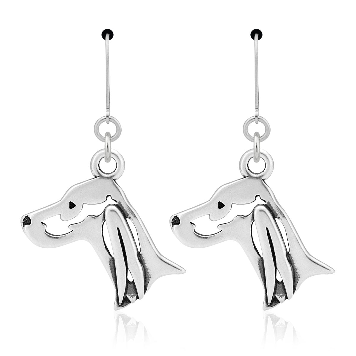 Irish Setter Earrings in Sterling Silver