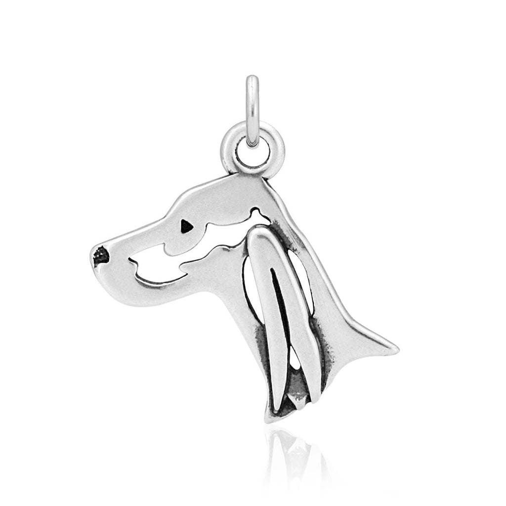 Irish Setter Necklace in Sterling Silver