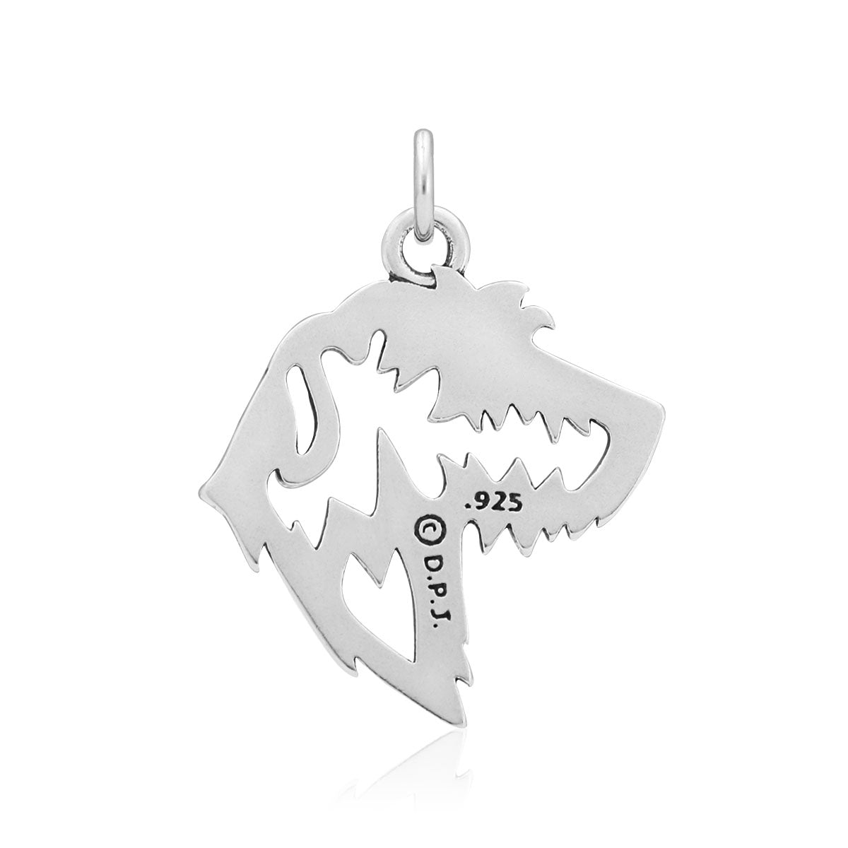 Irish Wolfhound Necklace in Sterling Silver