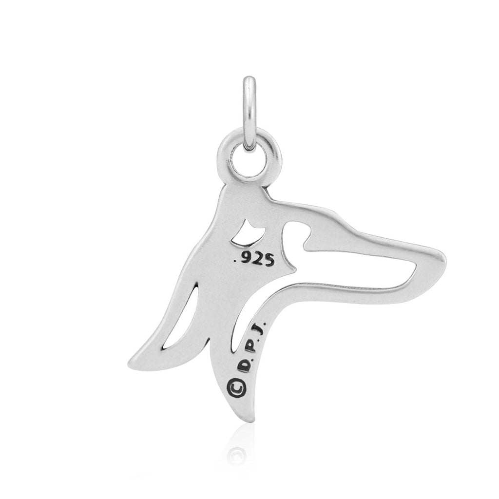 Italian Greyhound Necklace in Sterling Silver