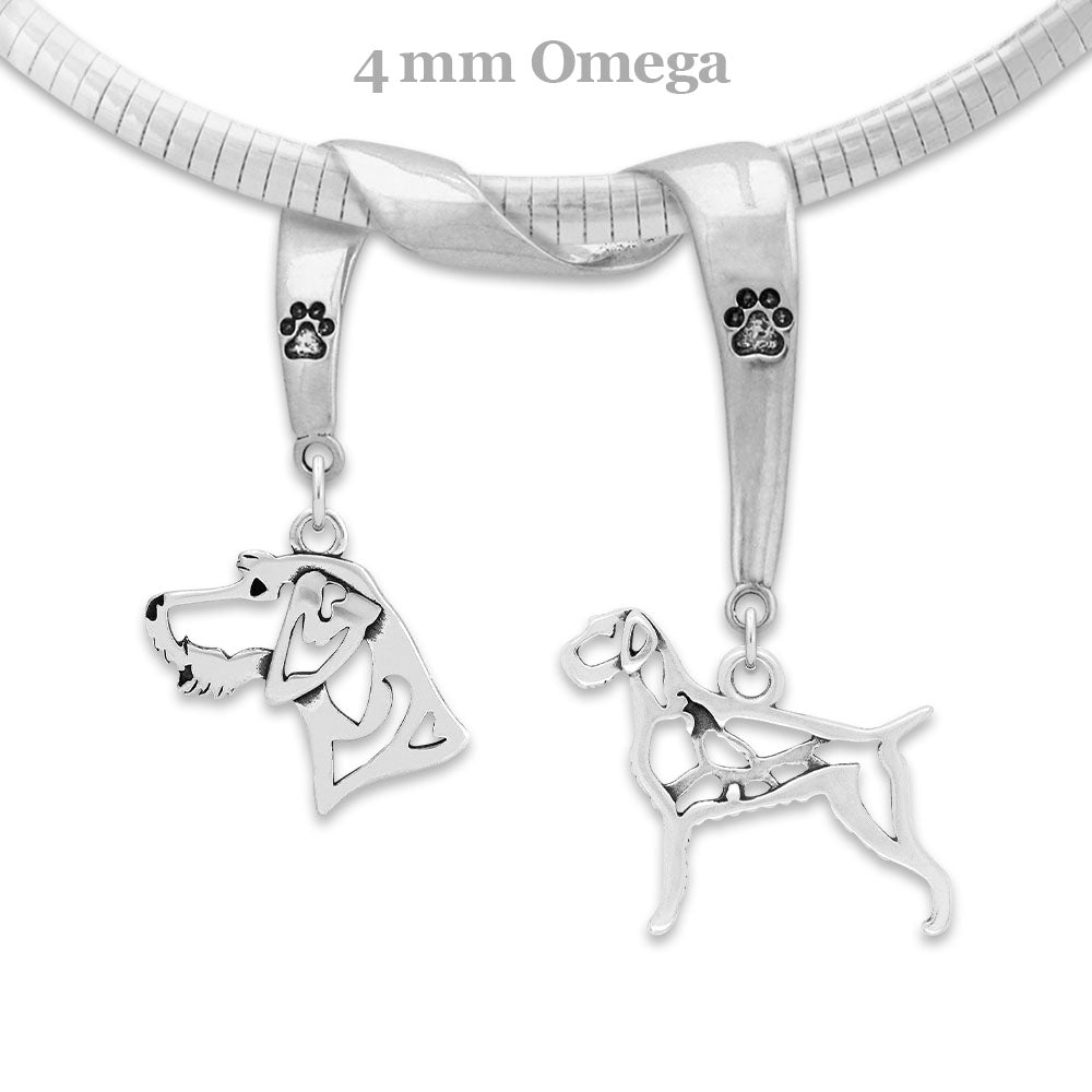 German Wirehaired Pointer Luxury Necklace