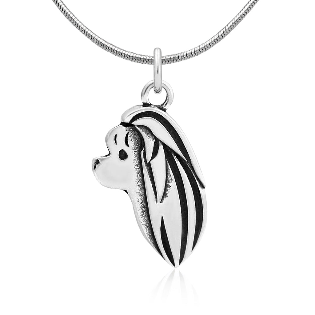 Maltese Necklace in Sterling Silver