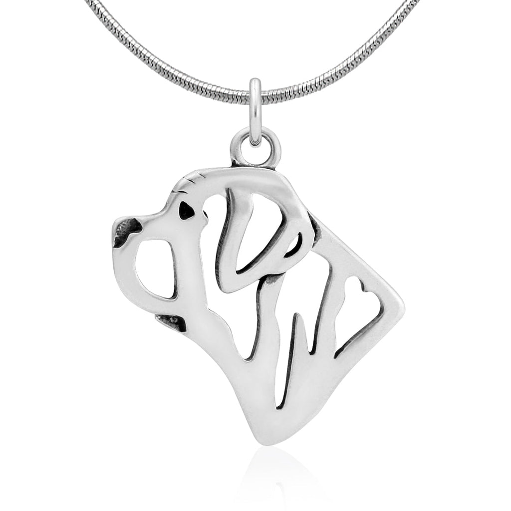 Mastiff Necklace in Sterling Silver