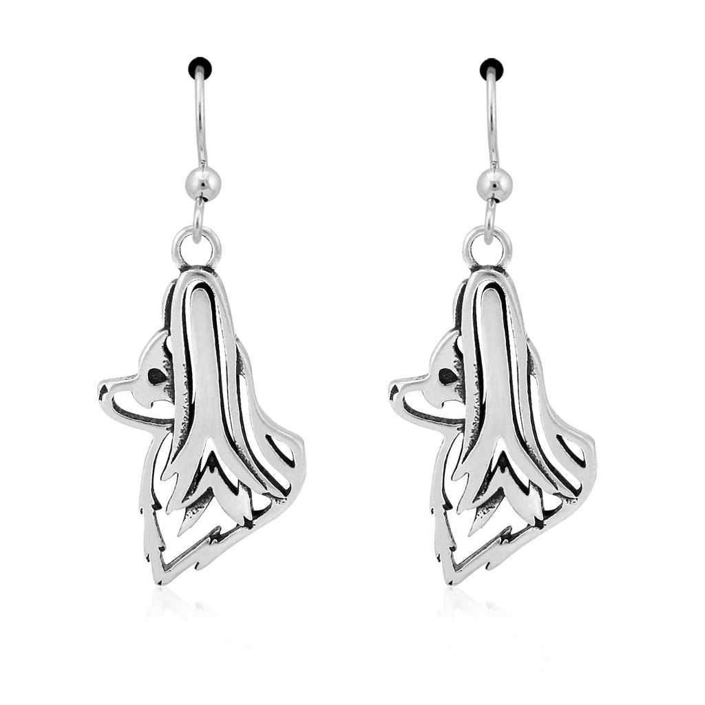 Papillon Earrings in Sterling Silver