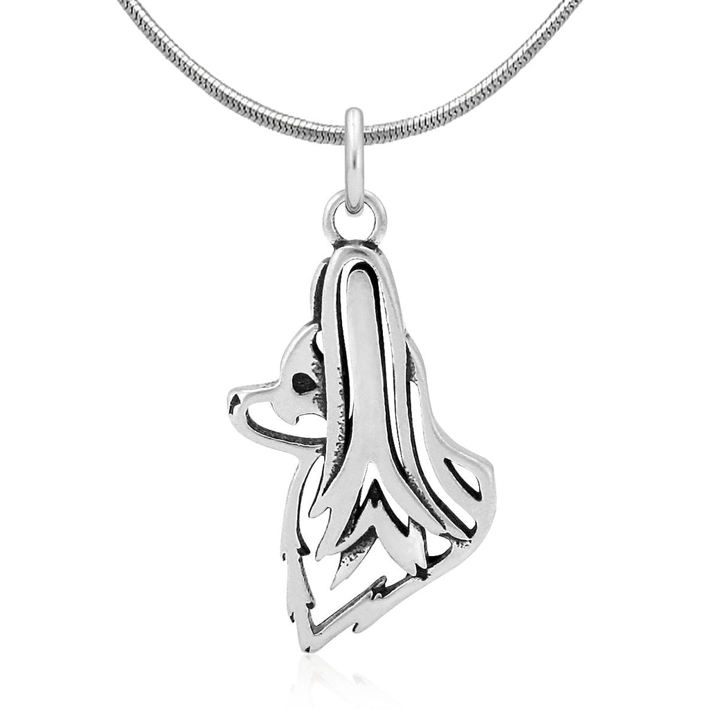 Papillon Necklace in Sterling Silver