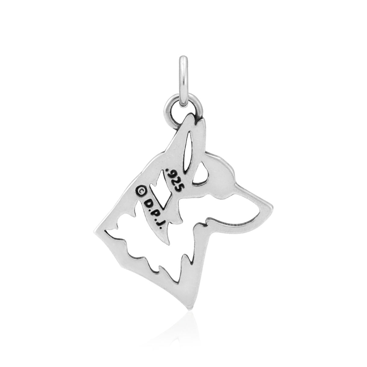 Pembroke Welsh Corgi Necklace in Sterling Silver
