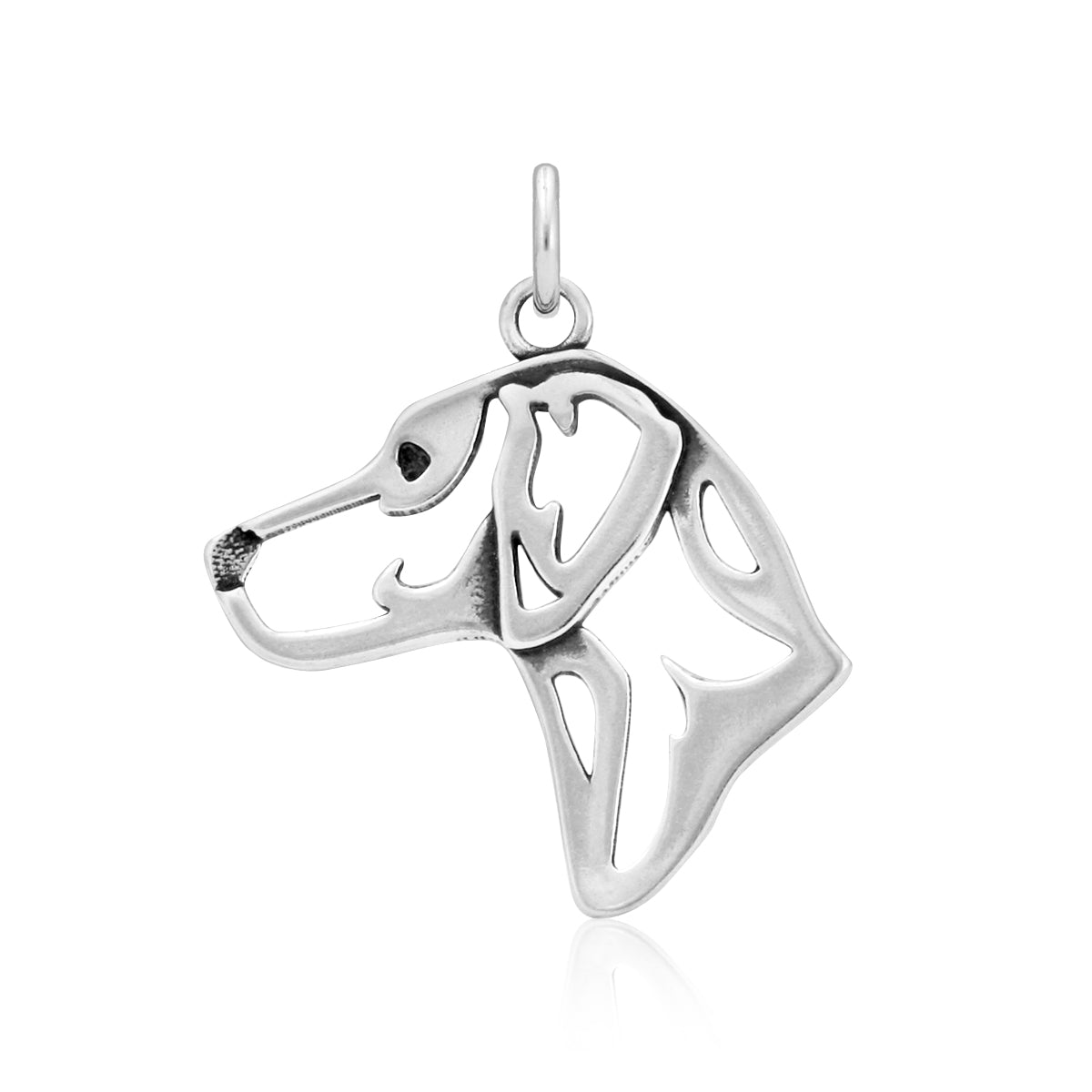 Rhodesian Ridgeback Necklace in Sterling Silver