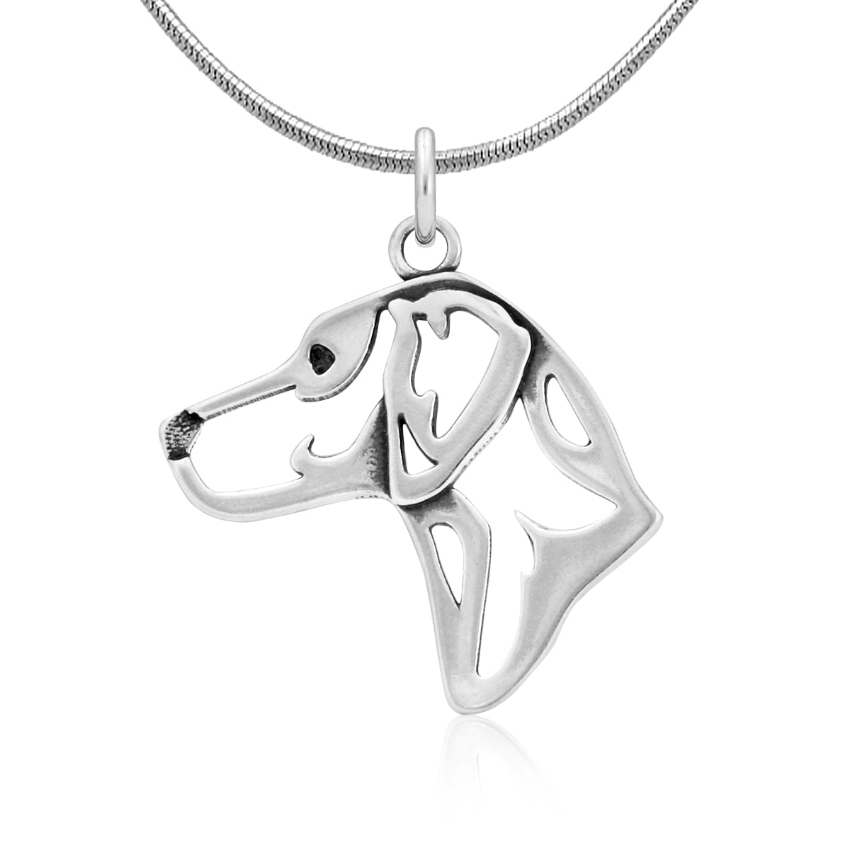 Rhodesian Ridgeback Necklace in Sterling Silver