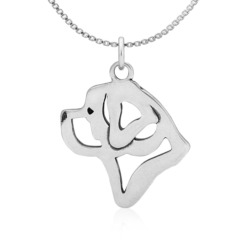 Saint Bernard Necklace in Sterling Silver