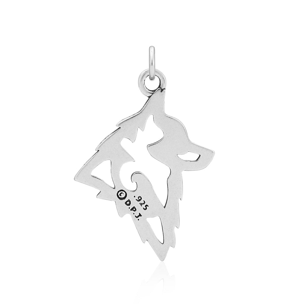 Schipperke Necklace in Sterling Silver