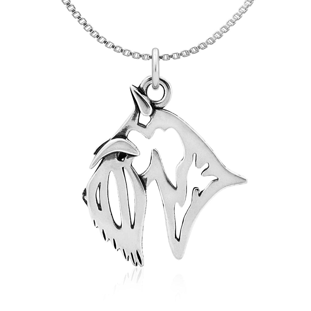 Scottish Terrier Necklace in Sterling Silver