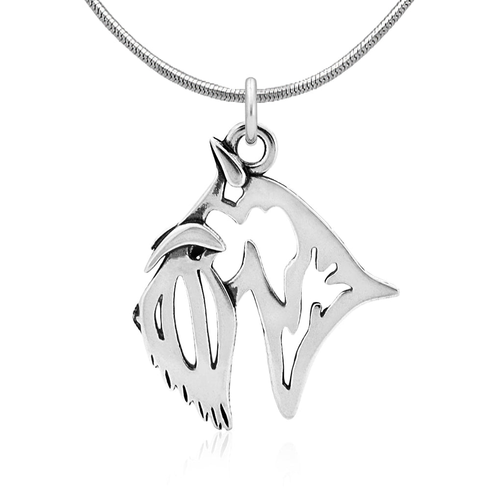 Scottish Terrier Necklace in Sterling Silver