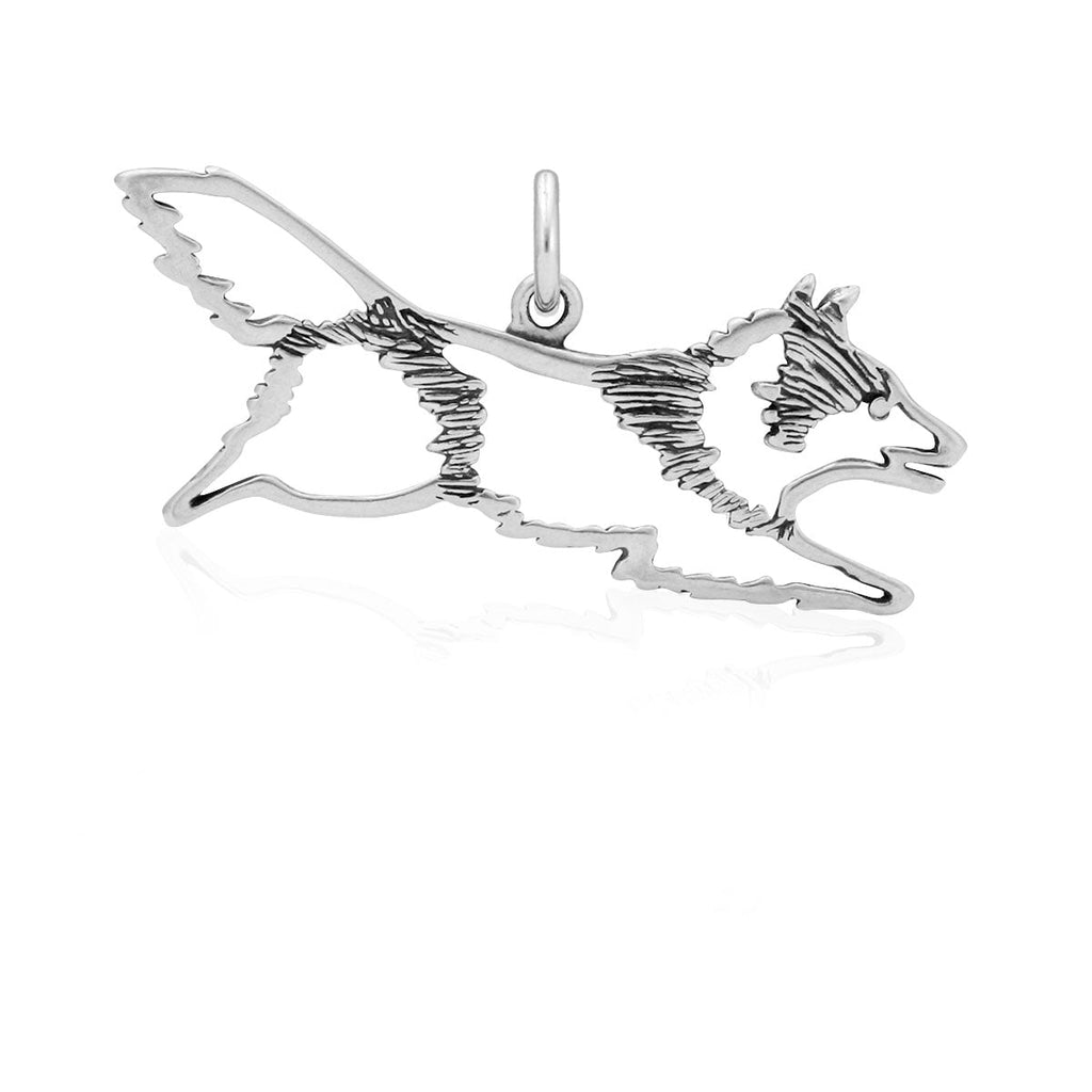 Shetland Sheepdog Necklace Gifts in Sterling Silver