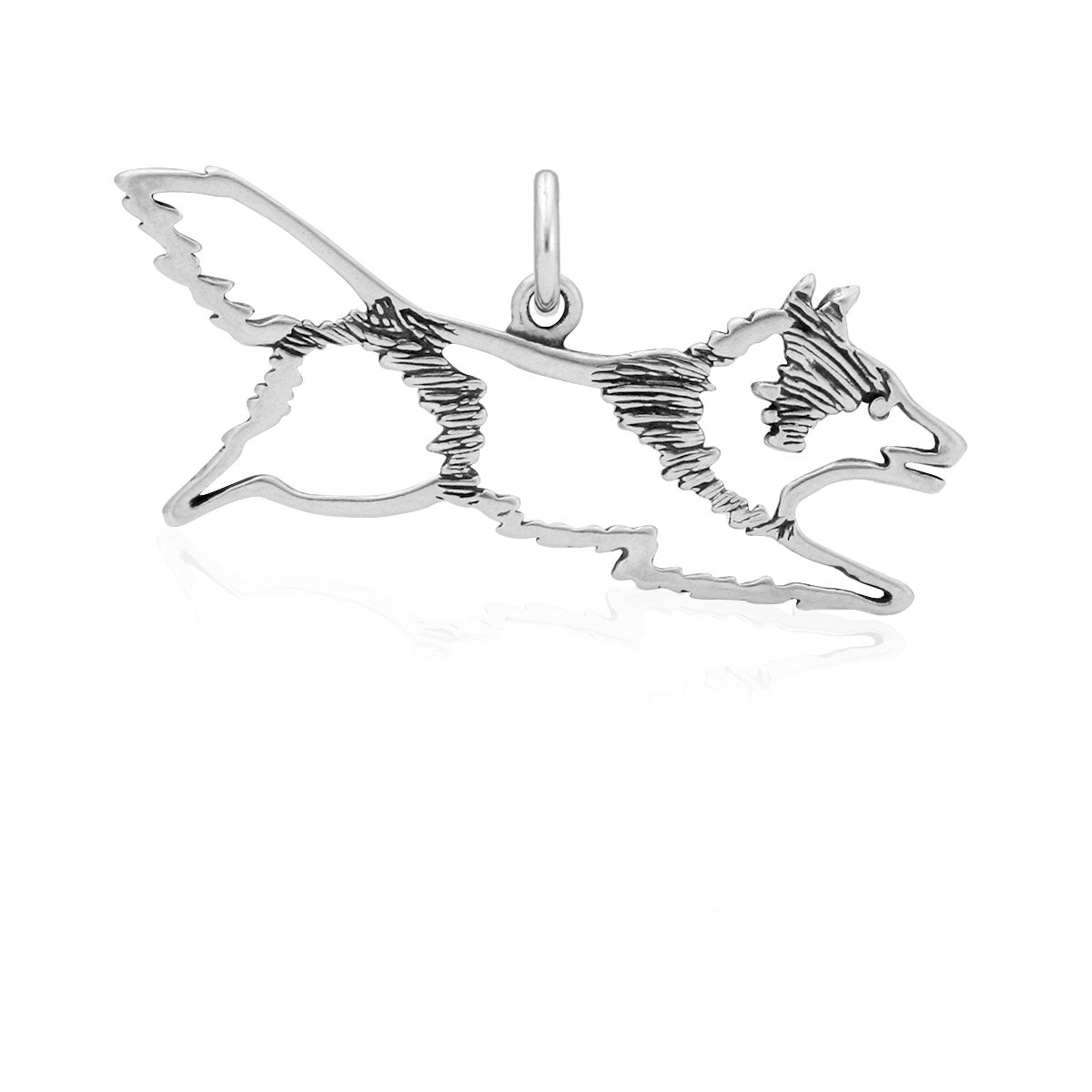 Shetland Sheepdog Necklace Gifts in Sterling Silver