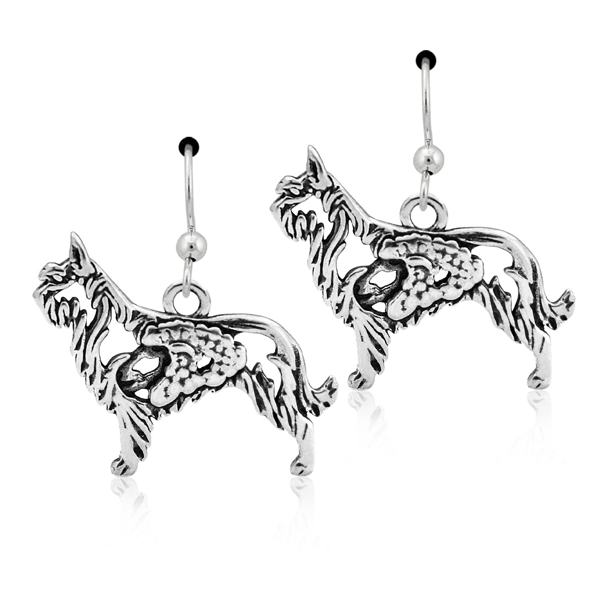 Sterling Silver Berger Picard Earrings