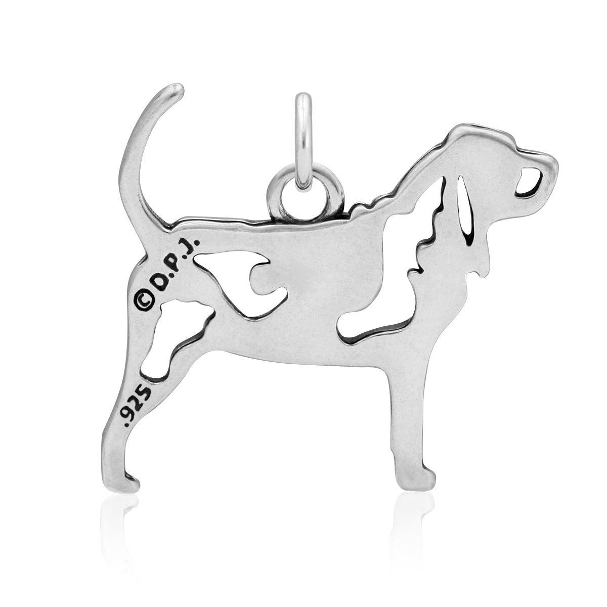 Sterling Silver Bloodhound Necklace Jewelry