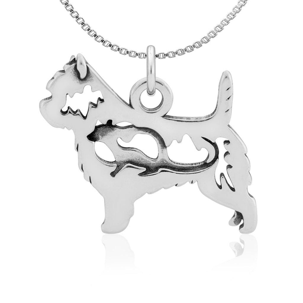 Sterling Silver Cairn Terrier Necklace Jewelry