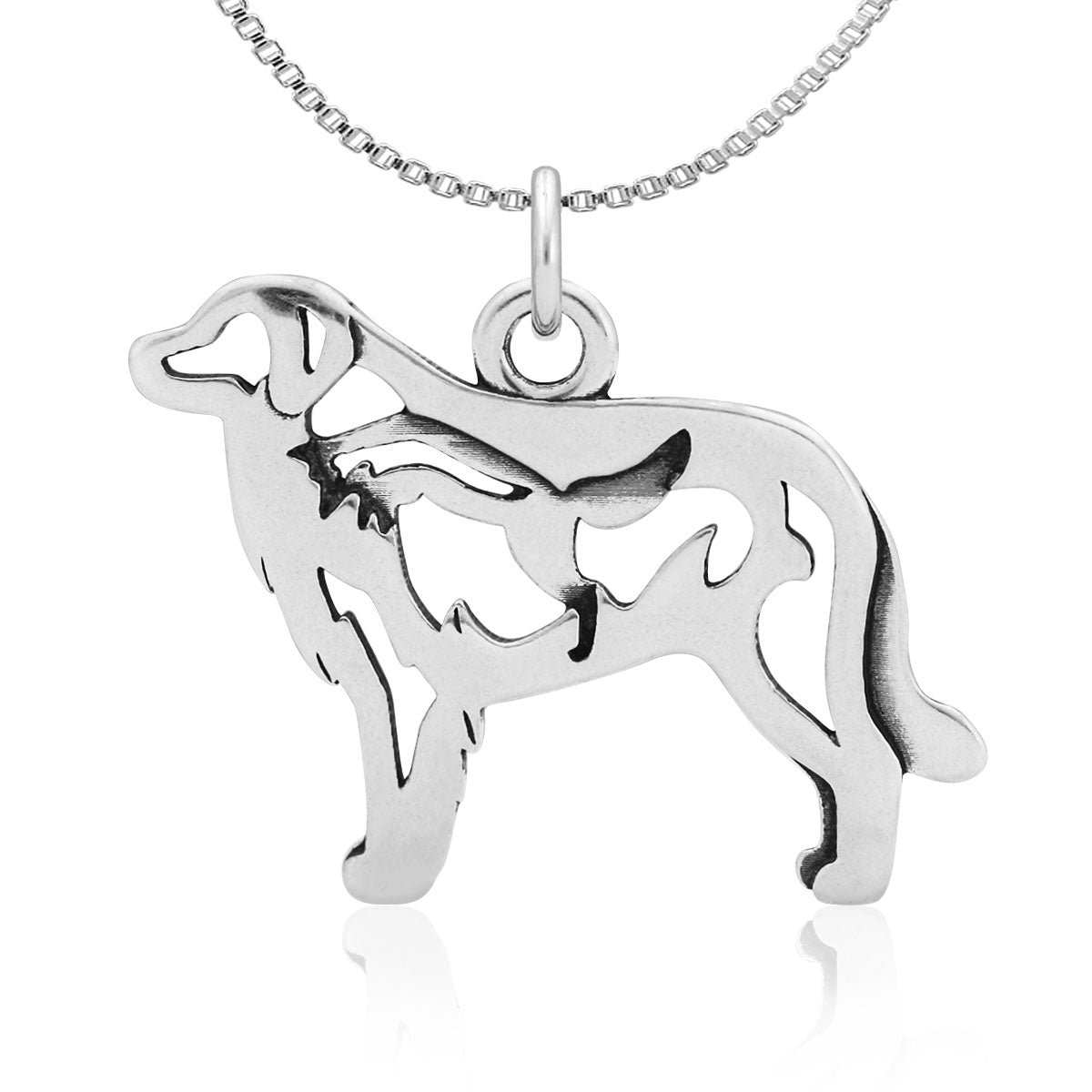 Sterling Silver Great Pyrenees Necklace Jewelry