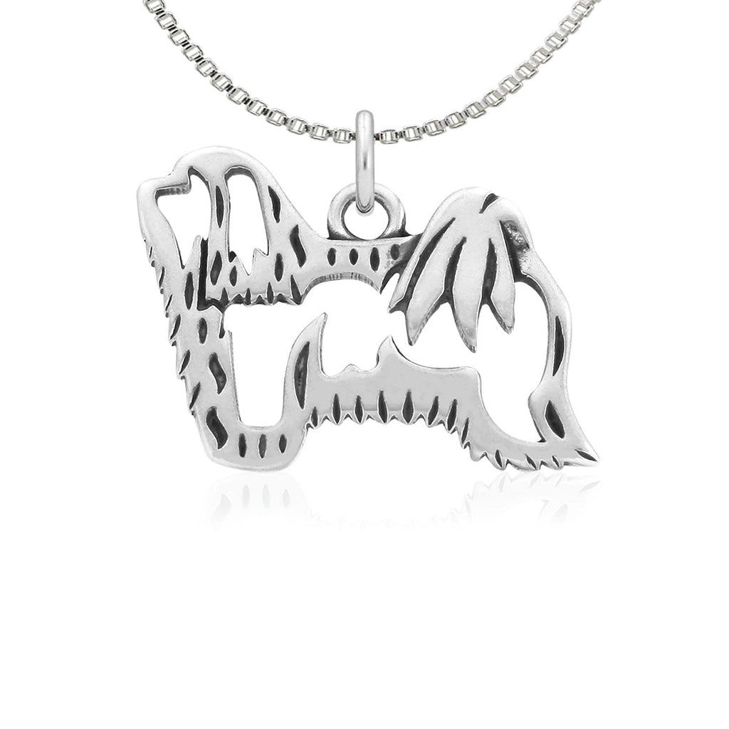 Sterling Silver Havanese Necklace Jewelry