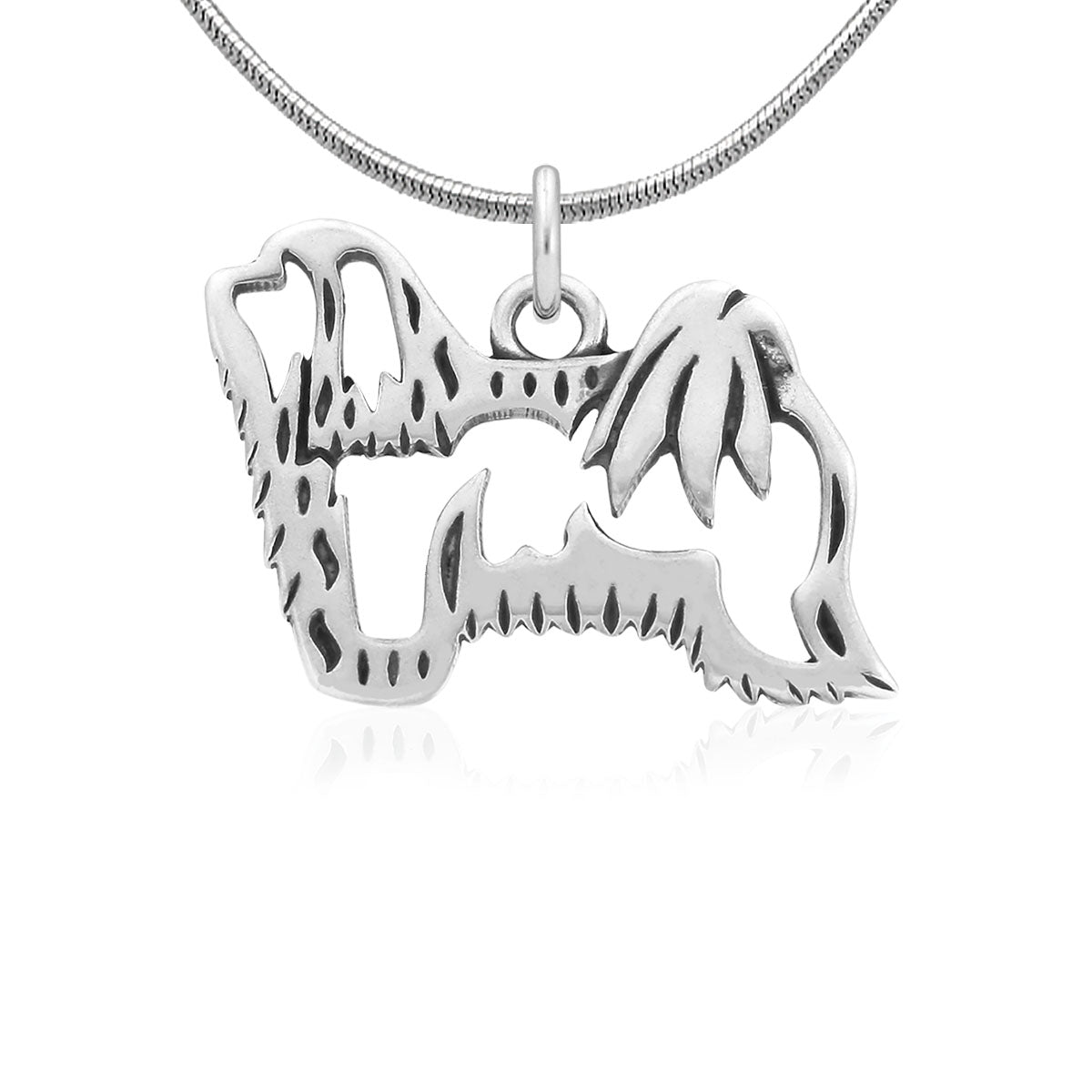 Sterling Silver Havanese Necklace Jewelry