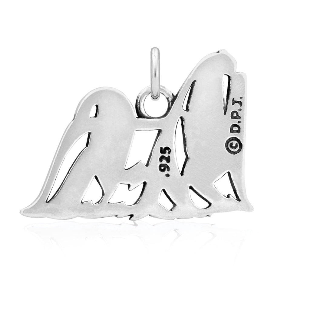 Sterling Silver Maltese Necklace Jewelry