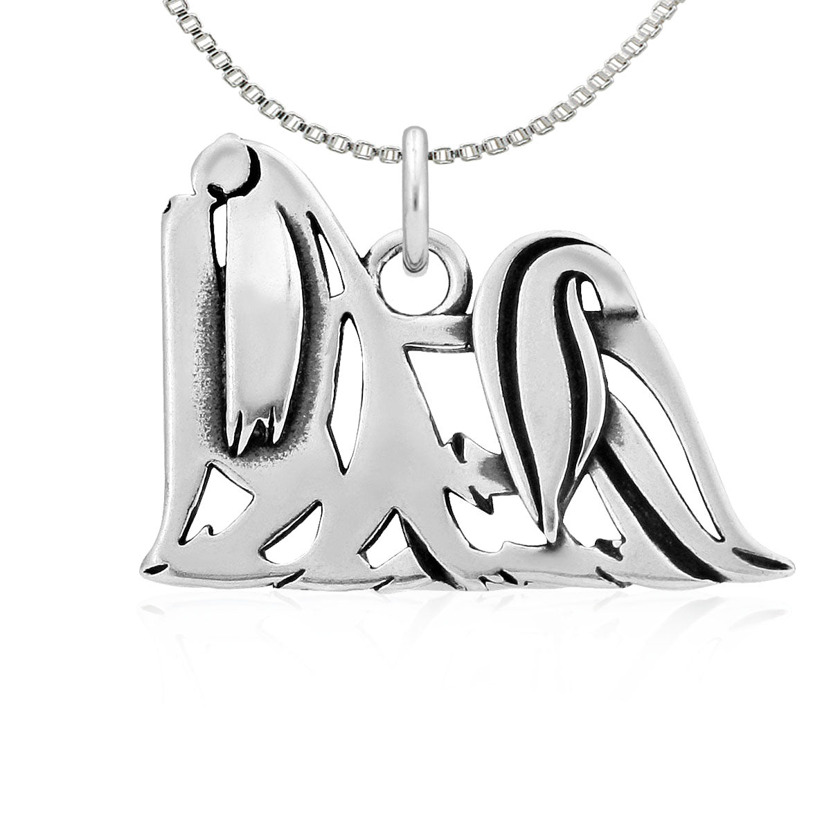 Sterling Silver Maltese Necklace Jewelry
