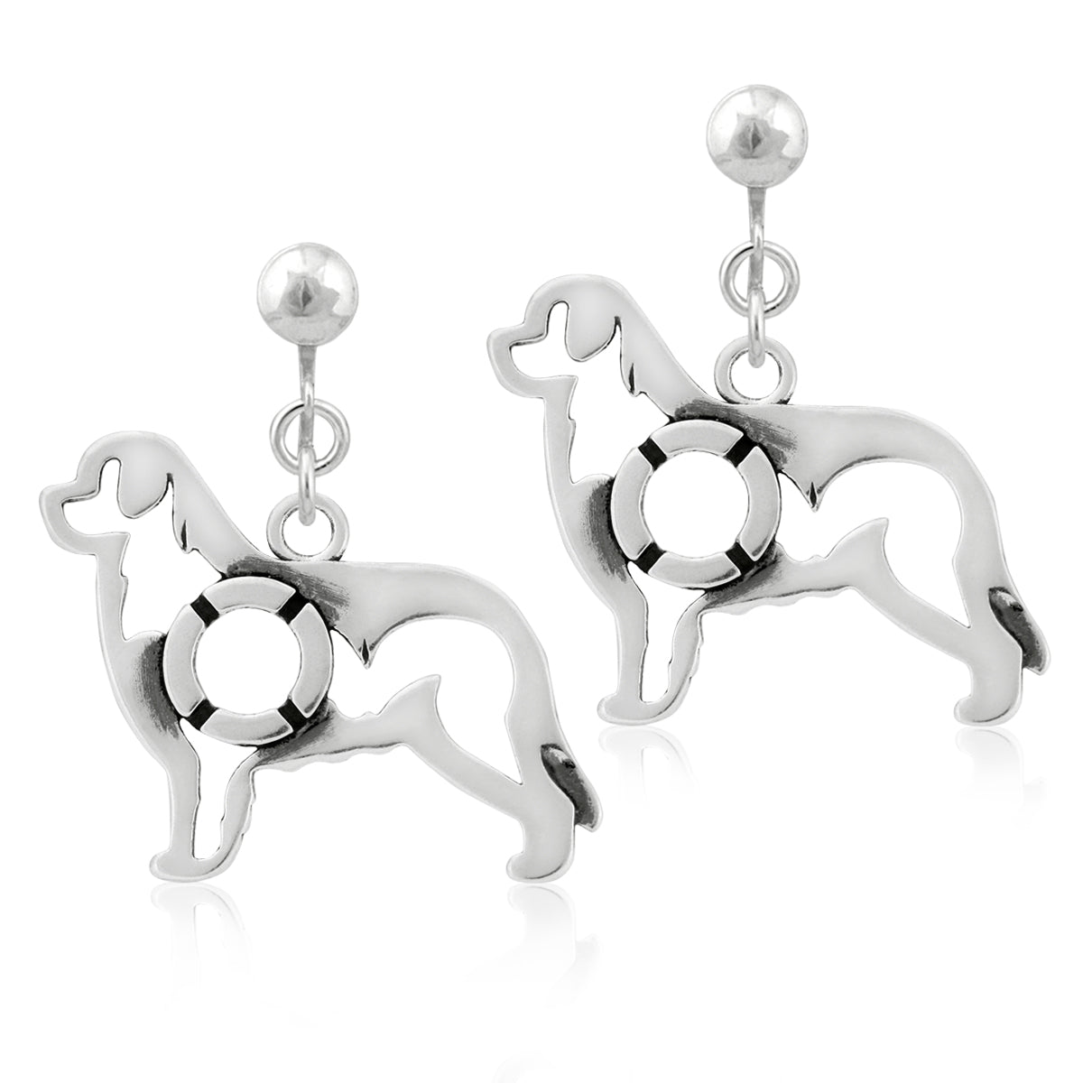 Sterling Silver Newfoundland Earrings