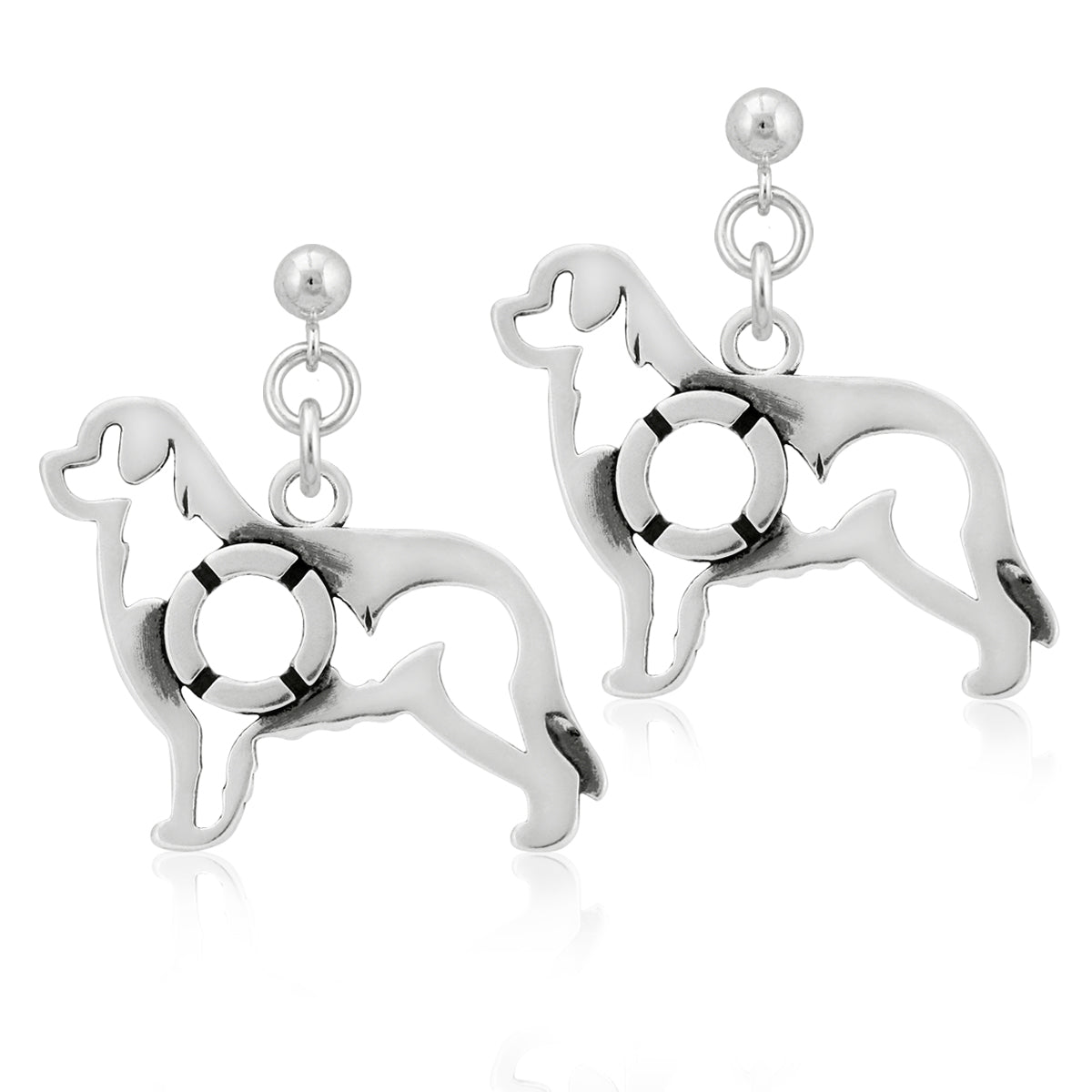 Sterling Silver Newfoundland Earrings