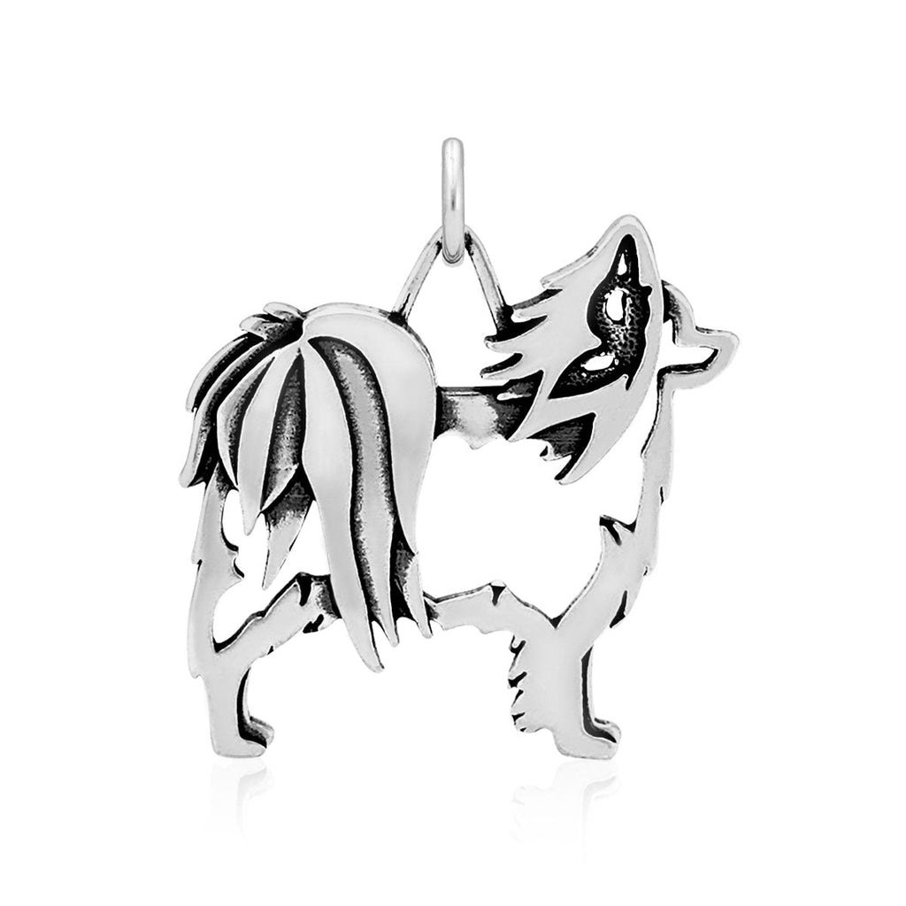 Sterling Silver Papillon Necklace Jewelry