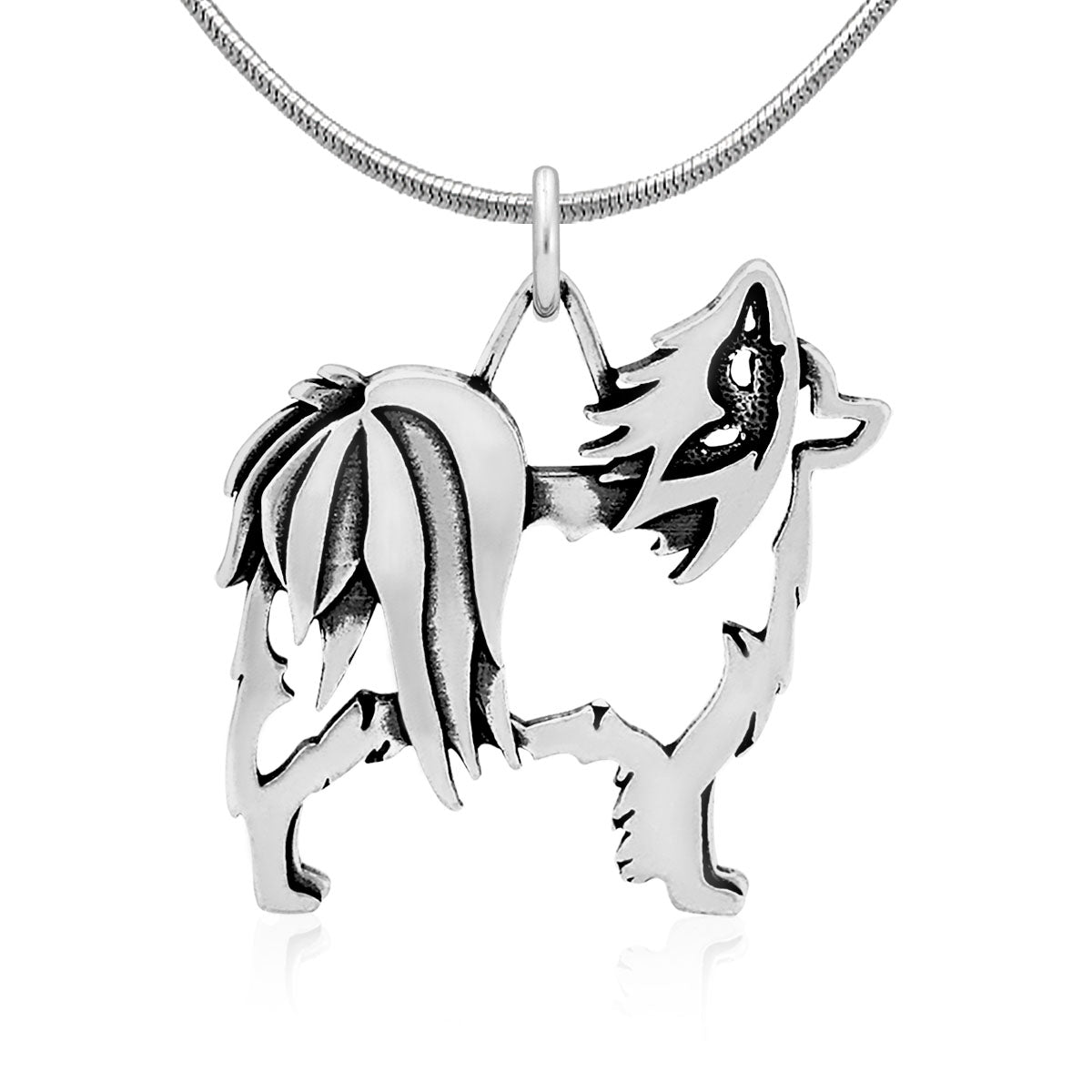 Sterling Silver Papillon Necklace Jewelry