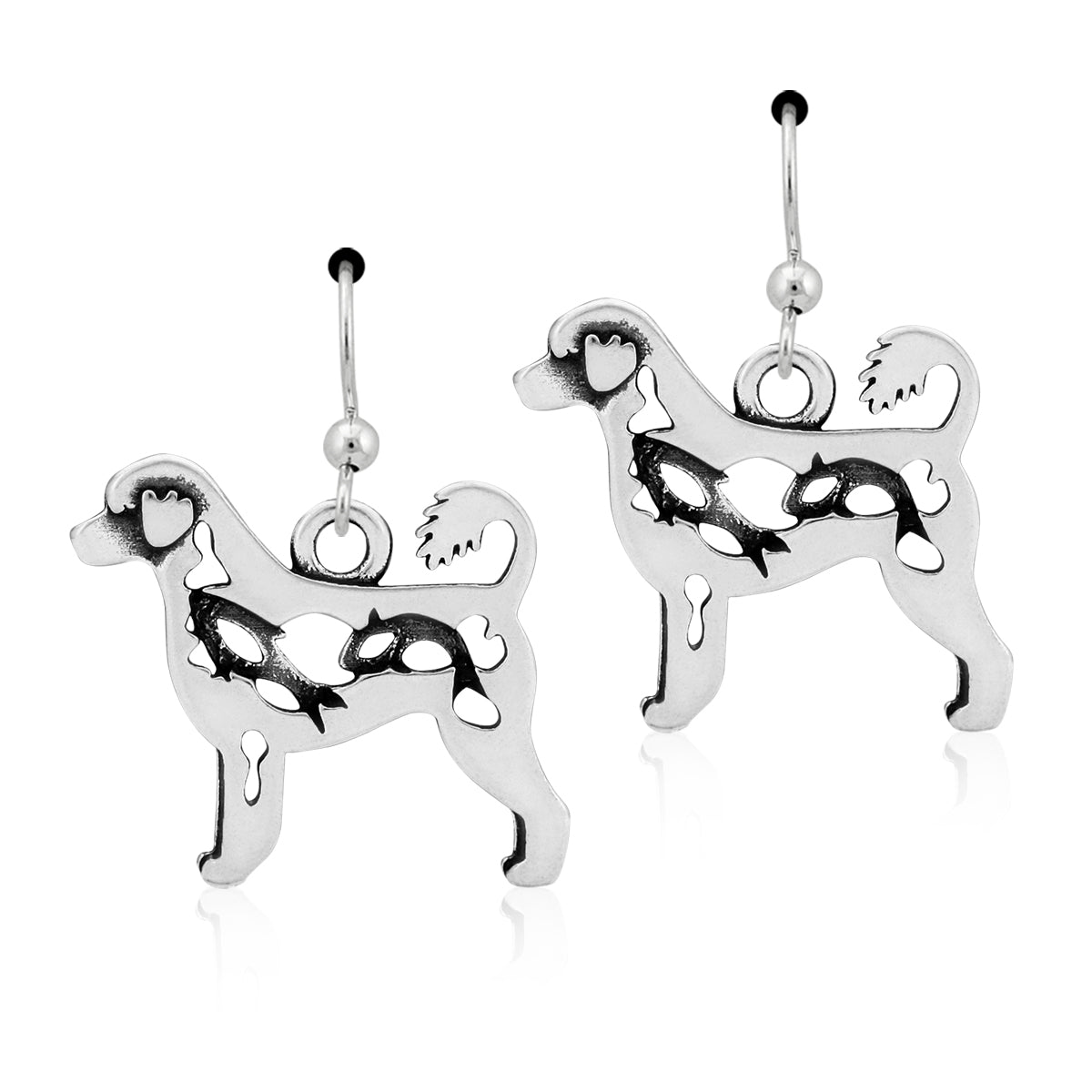 Portuguese Water Dog Earrings Gifts Sterling Silver